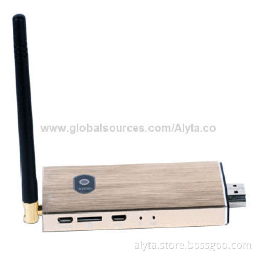 High-grade Aluminum Alloy Shell HD Media Player, Rockchip 3066 TV Box, IEEE 802.11b/g/n Wi-Fi